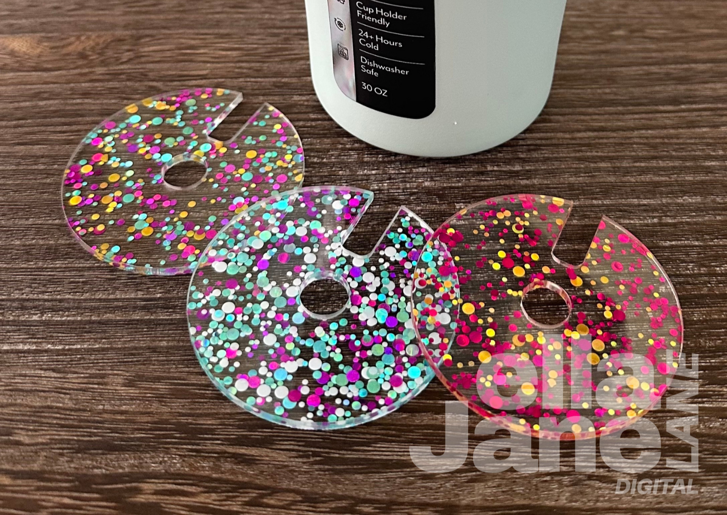 Tumbler Topper Laser Template for 30oz and 40oz Brumate Era