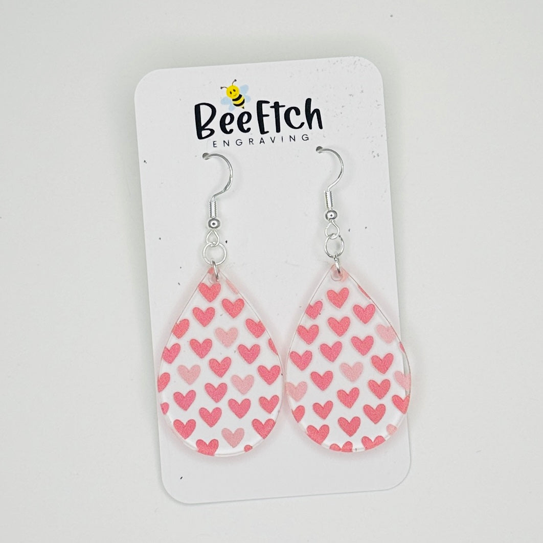 Full Hearts Katie Teardrop Dangle Earrings