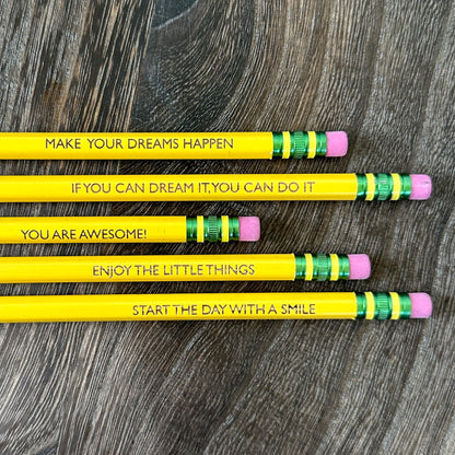 5-pack Personalized Classic Ticonderoga #2 Pencils