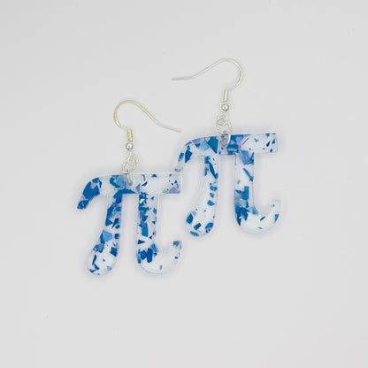 National Pi Day Acrylic Dangle Theme Earrings