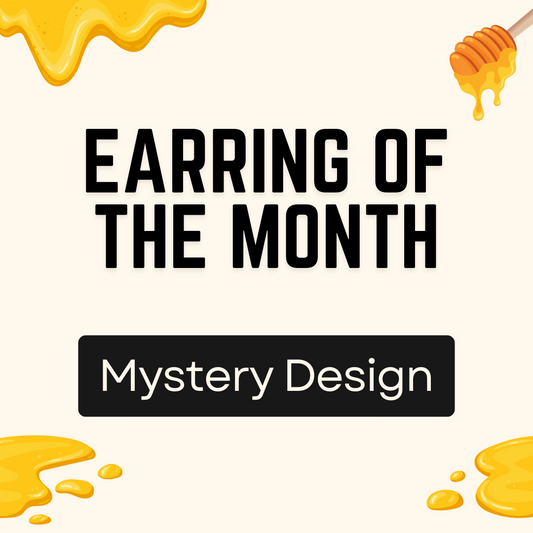 Earring of the Month Mystery Design Dangle Earrings